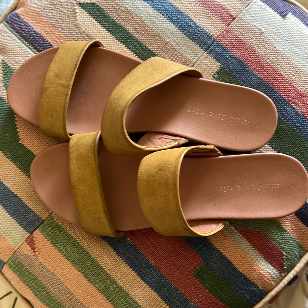 Madden Girl Slides Size 9